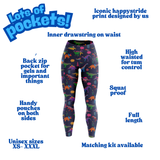 "Can't see you" leggings