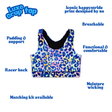 "Get spotted'' rascal luxe crop top