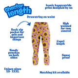 "Chase the sun" capri leggings