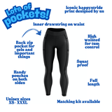 "Basic b*tch" black leggings