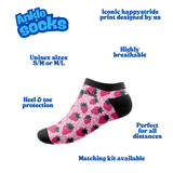 ''Pump up the jam'' ankle socks