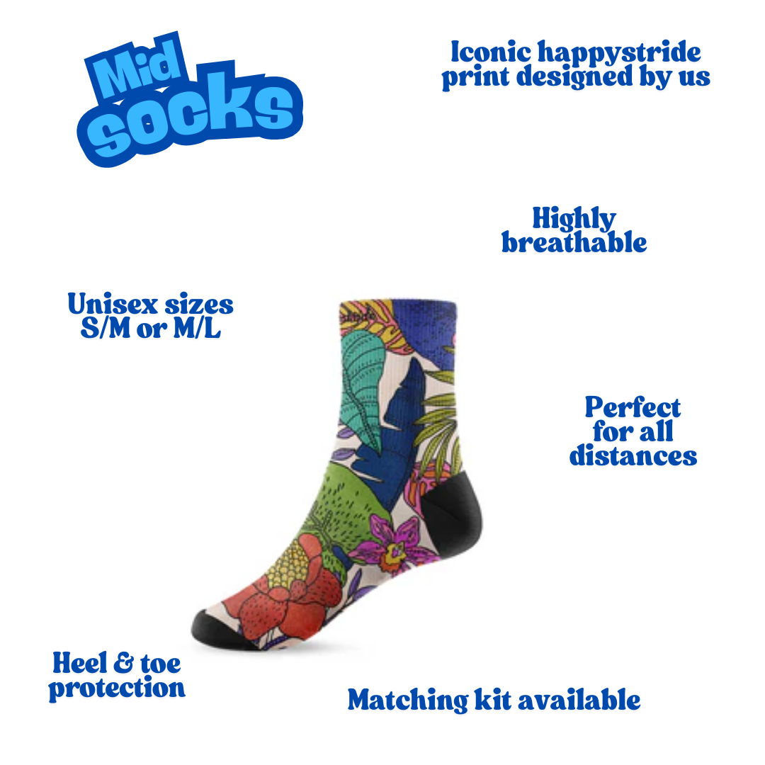 ''I'll bring you flowers'' mid socks