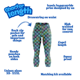 "Roll the dice, again" capri leggings