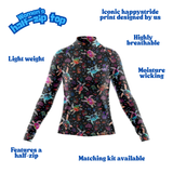 "Reef rushers" women's half-zip top