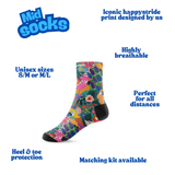 "Jungle jives" mid socks