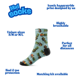 "Club Tropicana" mid socks