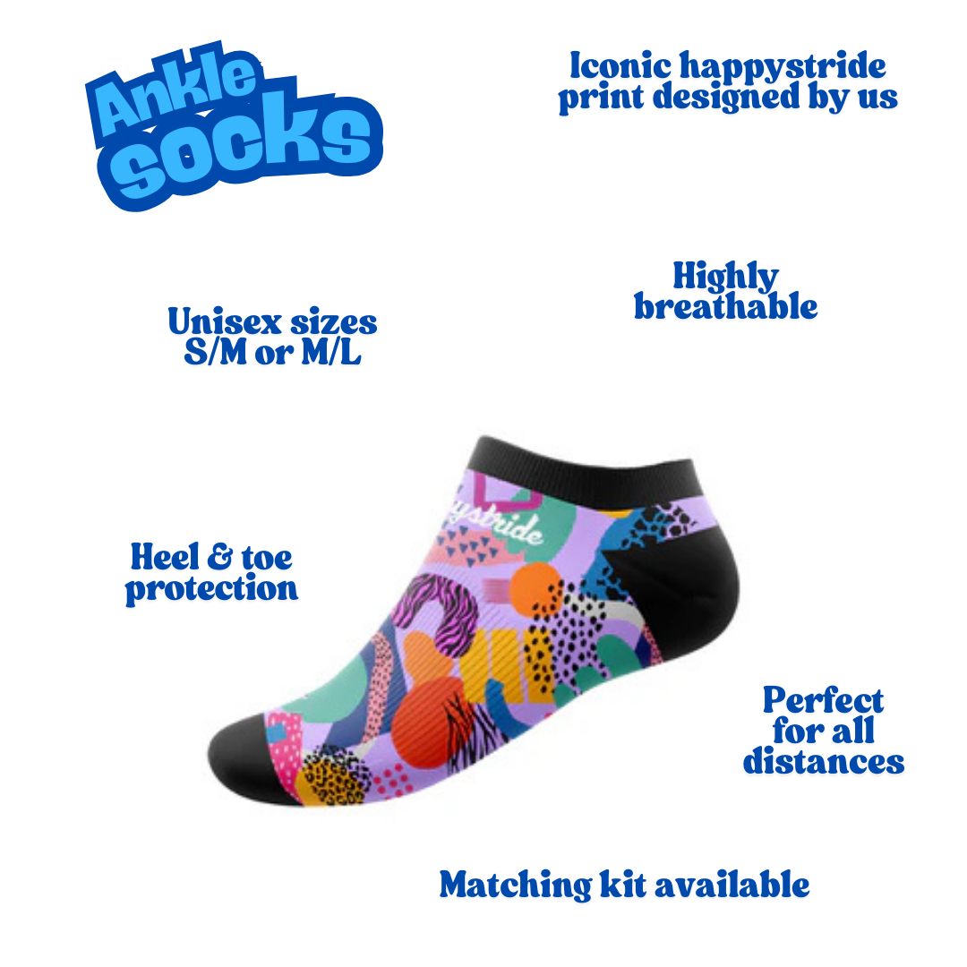 ''We like to party'' ankle socks