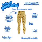 "Bee yourself" leggings