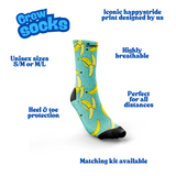 'Peely cool" crew socks