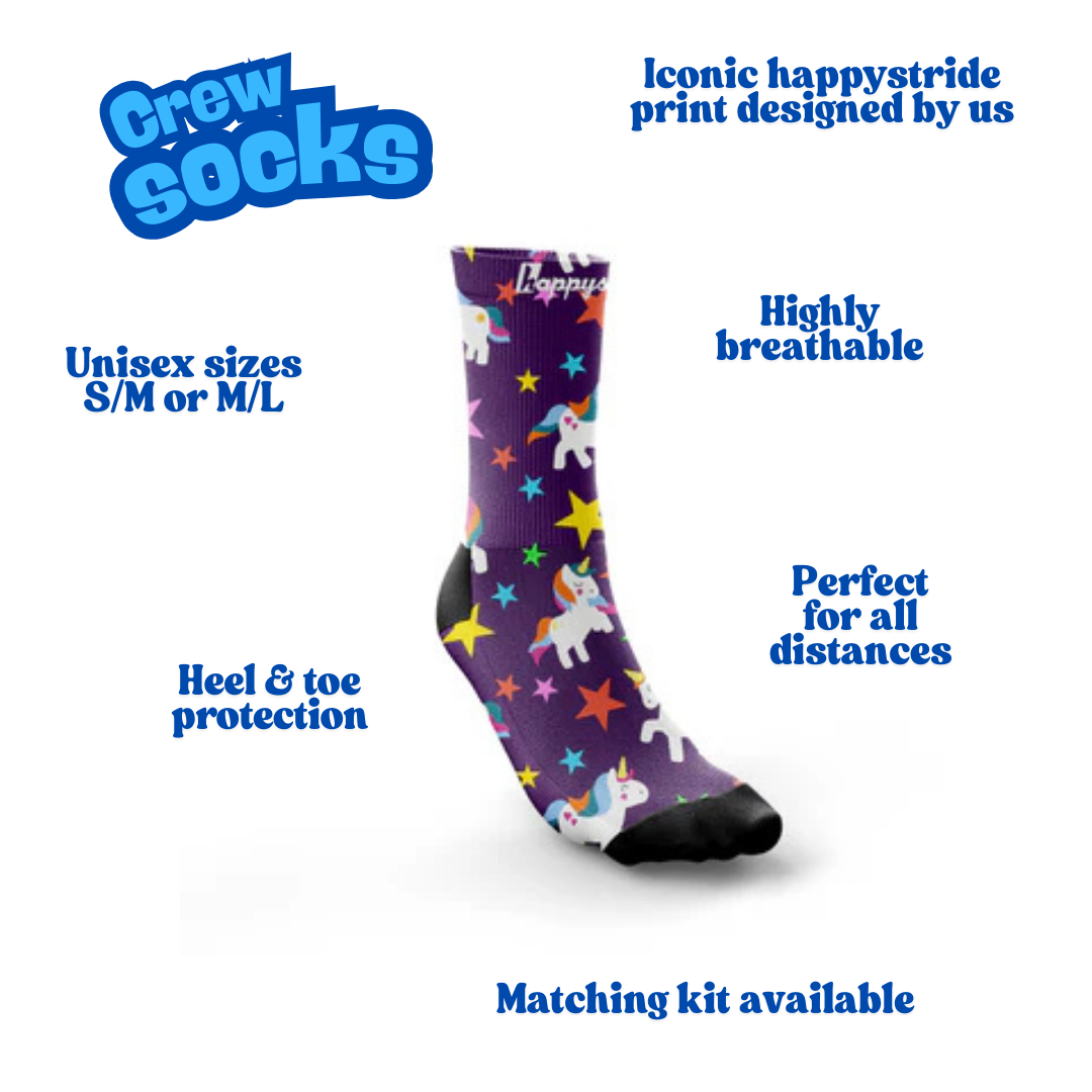 "Lucky charms" crew socks