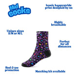 "Get spotted" pop mid socks