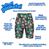 "Santa's shindig'' fitted shorts