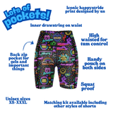 ''Glow & go'' fitted shorts