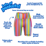 "Chasing Rainbows' fitted shorts