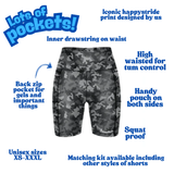 ''Can't see you'' fitted shorts