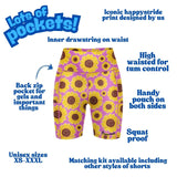 "Chase the sun'' fitted shorts