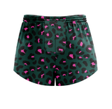 "Get spotted'' hunters racer shorts