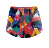 "Trail Blazers" racer shorts