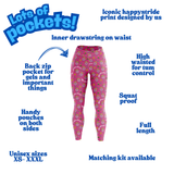 "Little Miss Princess'' leggings