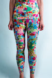 "Mr. Men Little Miss Nonsense Land" leggings