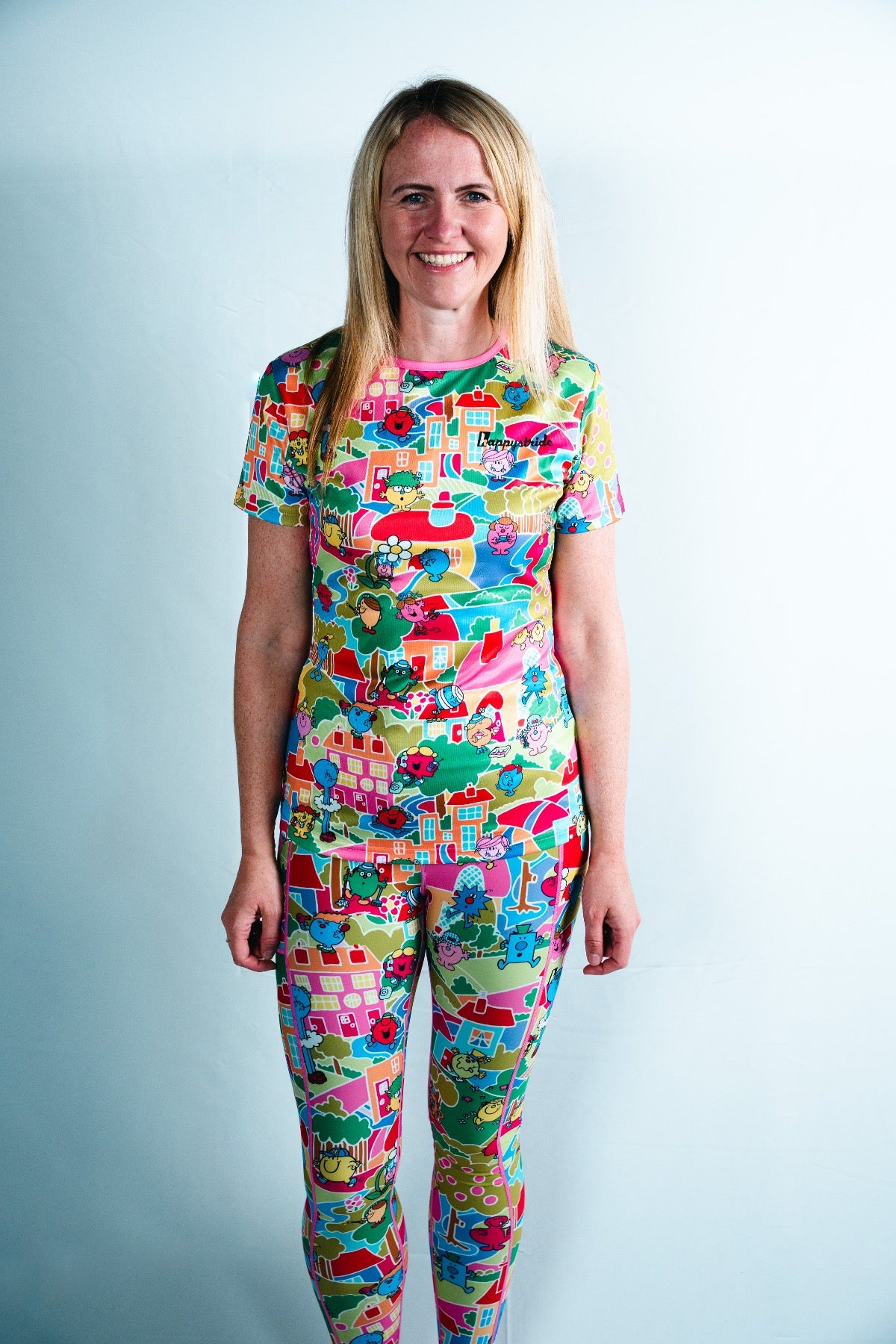 "Mr. Men Little Miss Nonsense Land" leggings