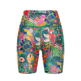 "Jungle jives" fitted shorts