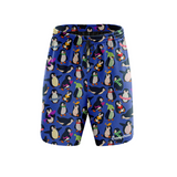 "Cool runnings" fitness shorts (7")