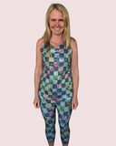 "Roll the dice, again" capri leggings