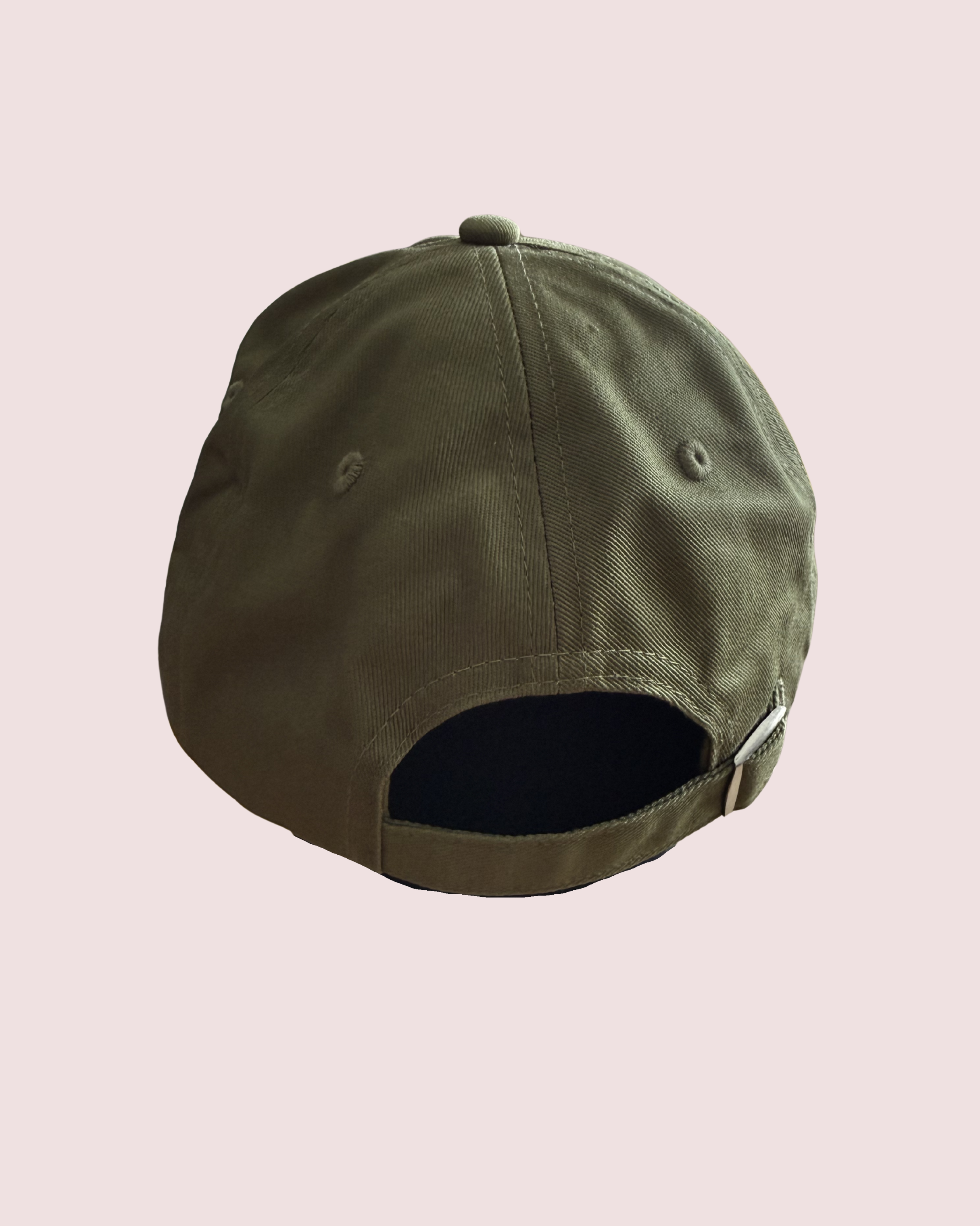 Forest green casual cap