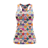 Cat lap women's vest