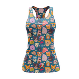 "Who let the dogs out" women's vest
