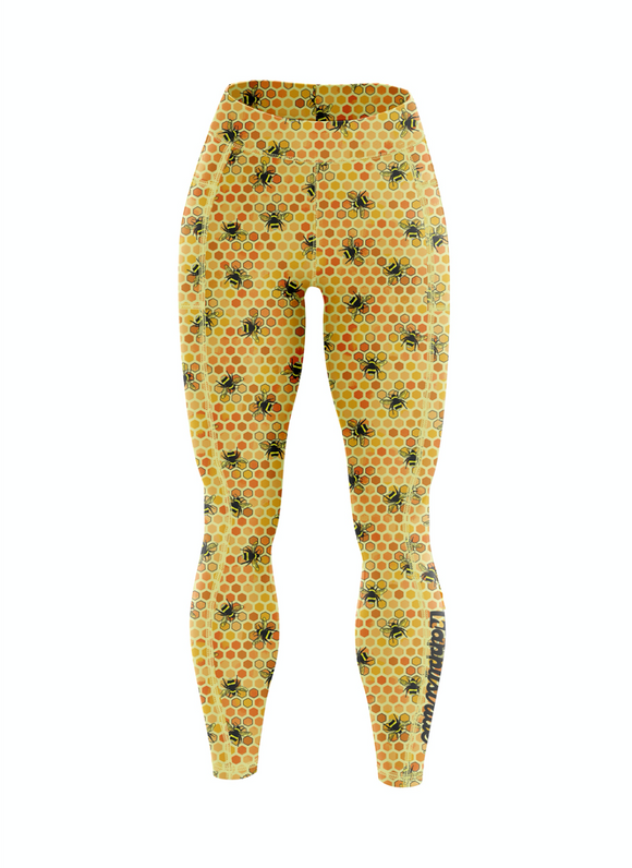 Bee 2025 print leggings