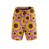 "Chase the sun" fitness shorts (7")
