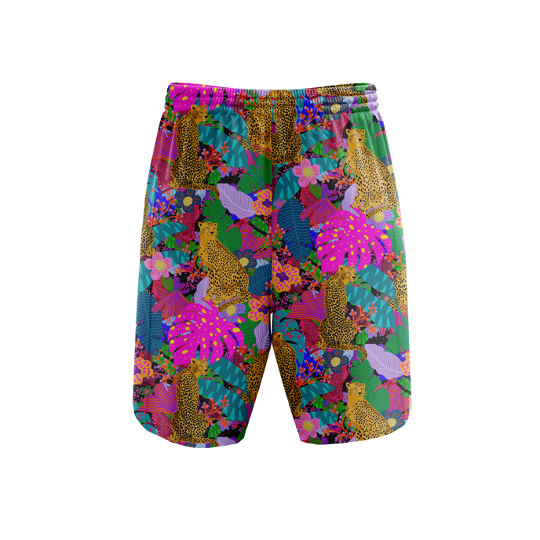 "Cheetahs always win� fitness shorts (7")