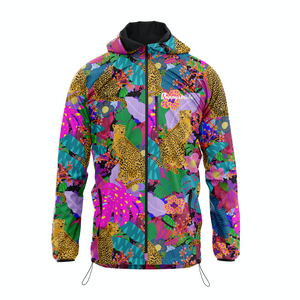 "Cheetahs always win" waterproof jacket