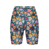 Who let the dogs out fitted shorts