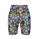 Who let the dogs out fitted shorts
