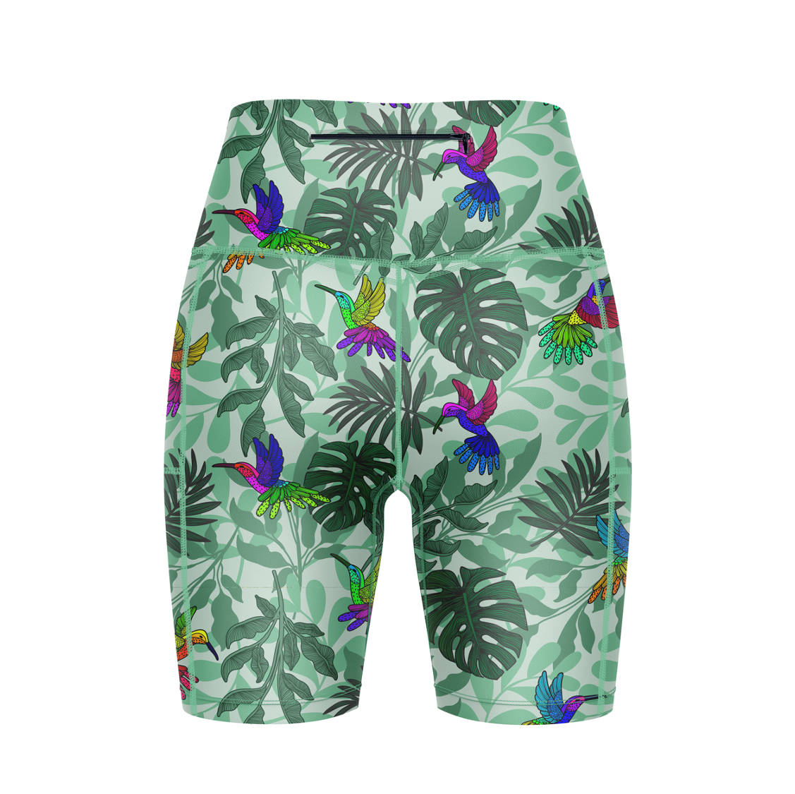 "Flap your wings'' fitted shorts