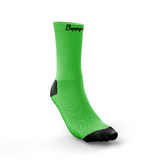 ''Basic b*tch'' green crew socks