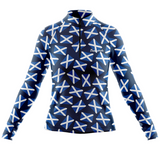 "Haggis hunters" women's half-zip top