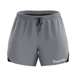 ''Basic b*tch'' grey classic shorts