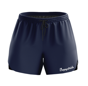 ''Basic b*tch'' navy blue classic shorts