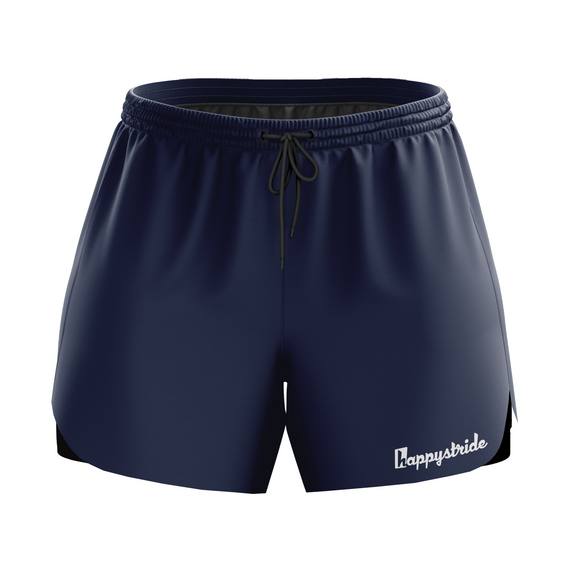 ''Basic b*tch'' navy blue classic shorts