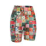 "Merry munchies'' fitted shorts