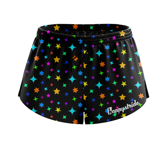 ''Stars in your eyes'' racer shorts