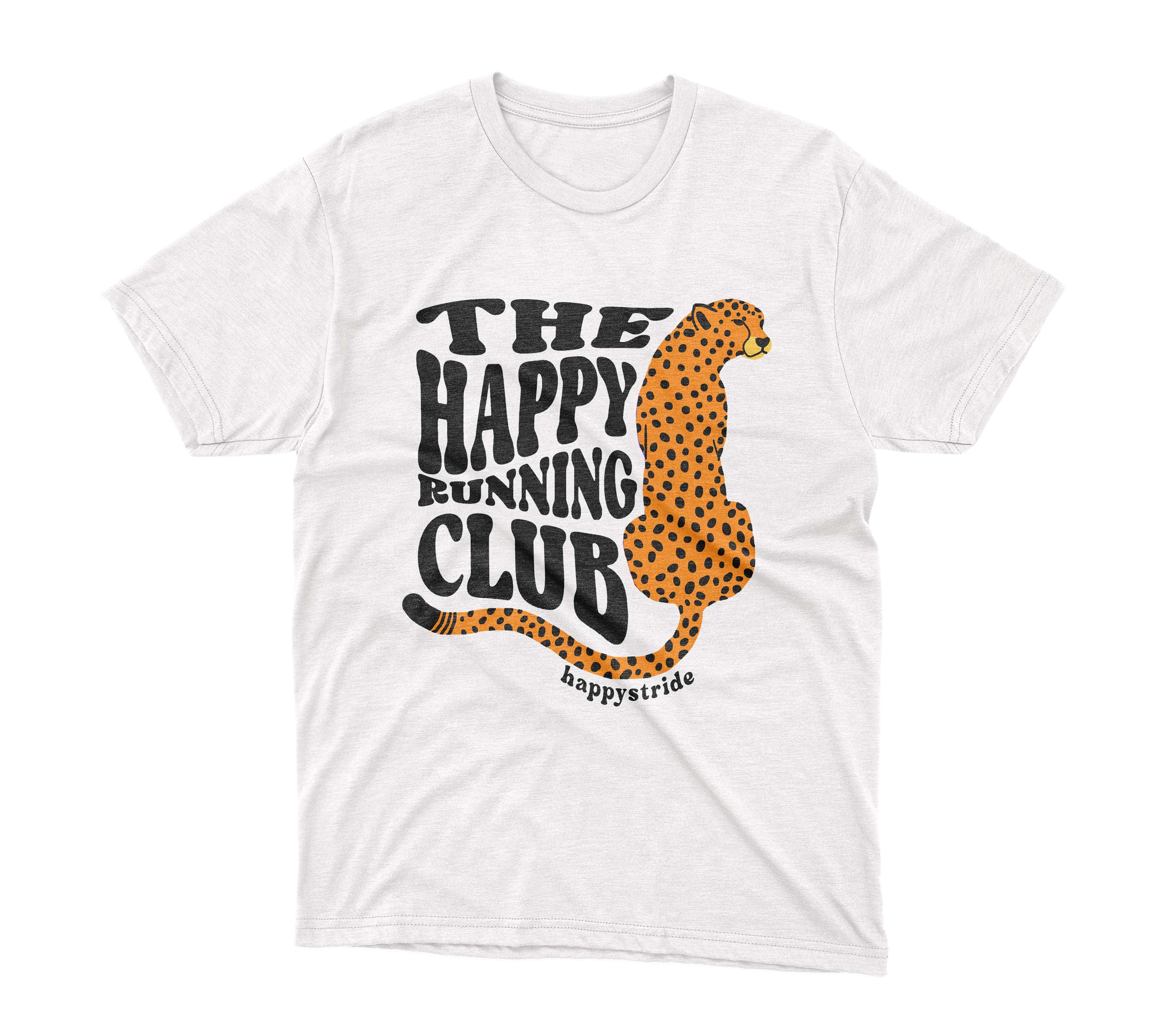 ''The Happy Running Club'' Casual Tee