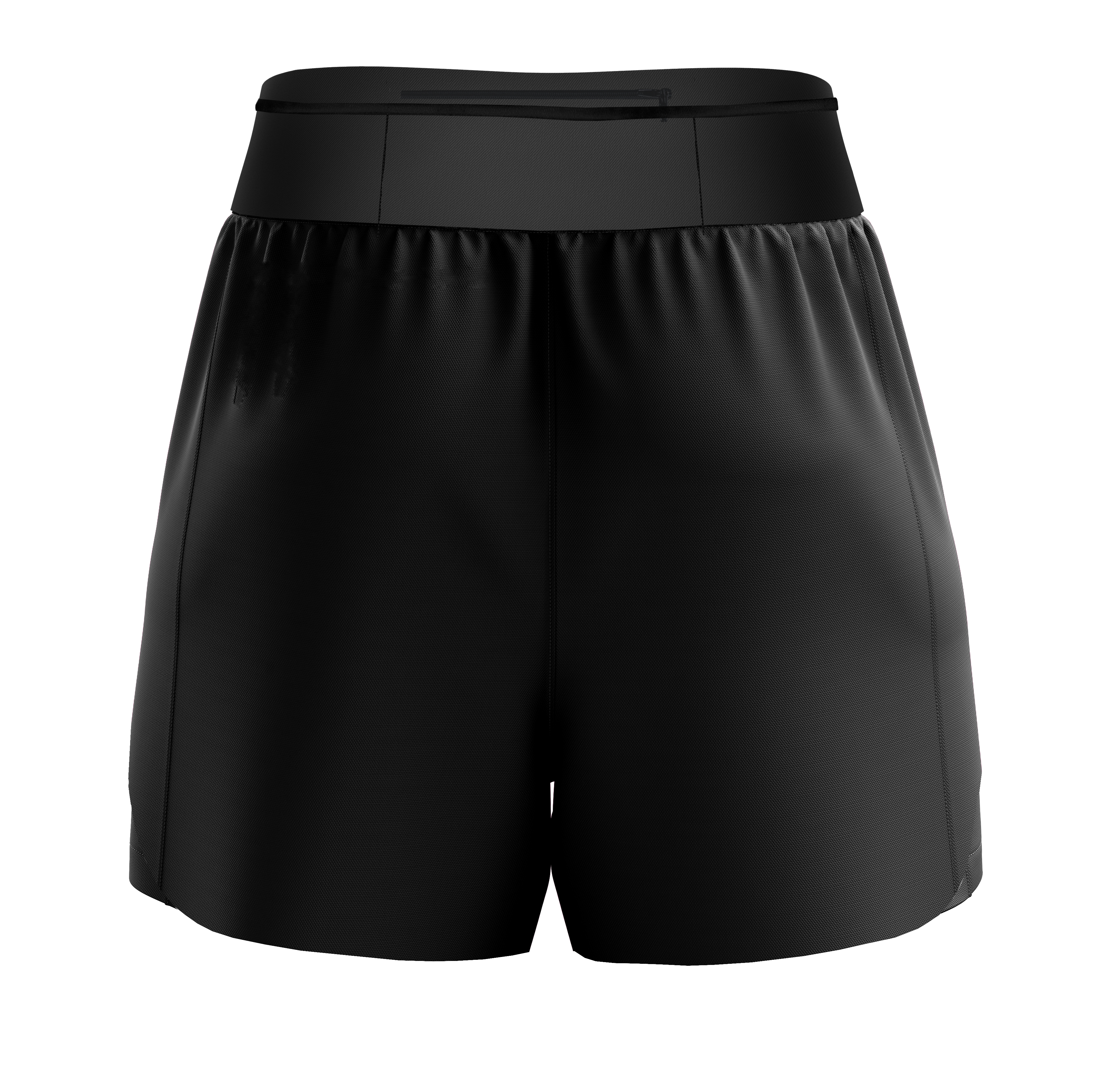 ''Basic b*tch'' black endurance shorts
