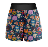 "Who let the dogs out'' endurance shorts