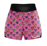 "Smartie Hearties'' endurance shorts