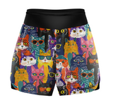 "Meow meow'' endurance shorts